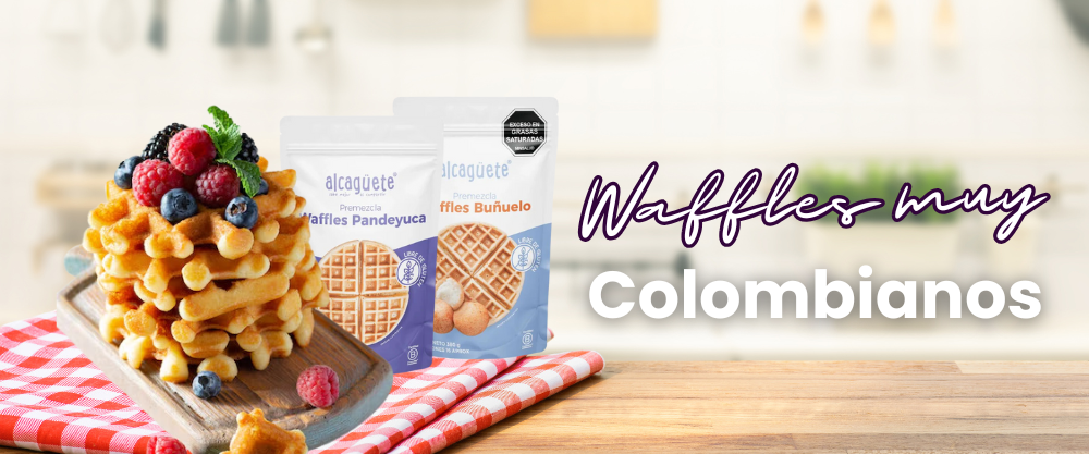 Receta Fácil de Waffles con un Toque Colombiano: Ruufe Te los Lleva a Todo el Mundo