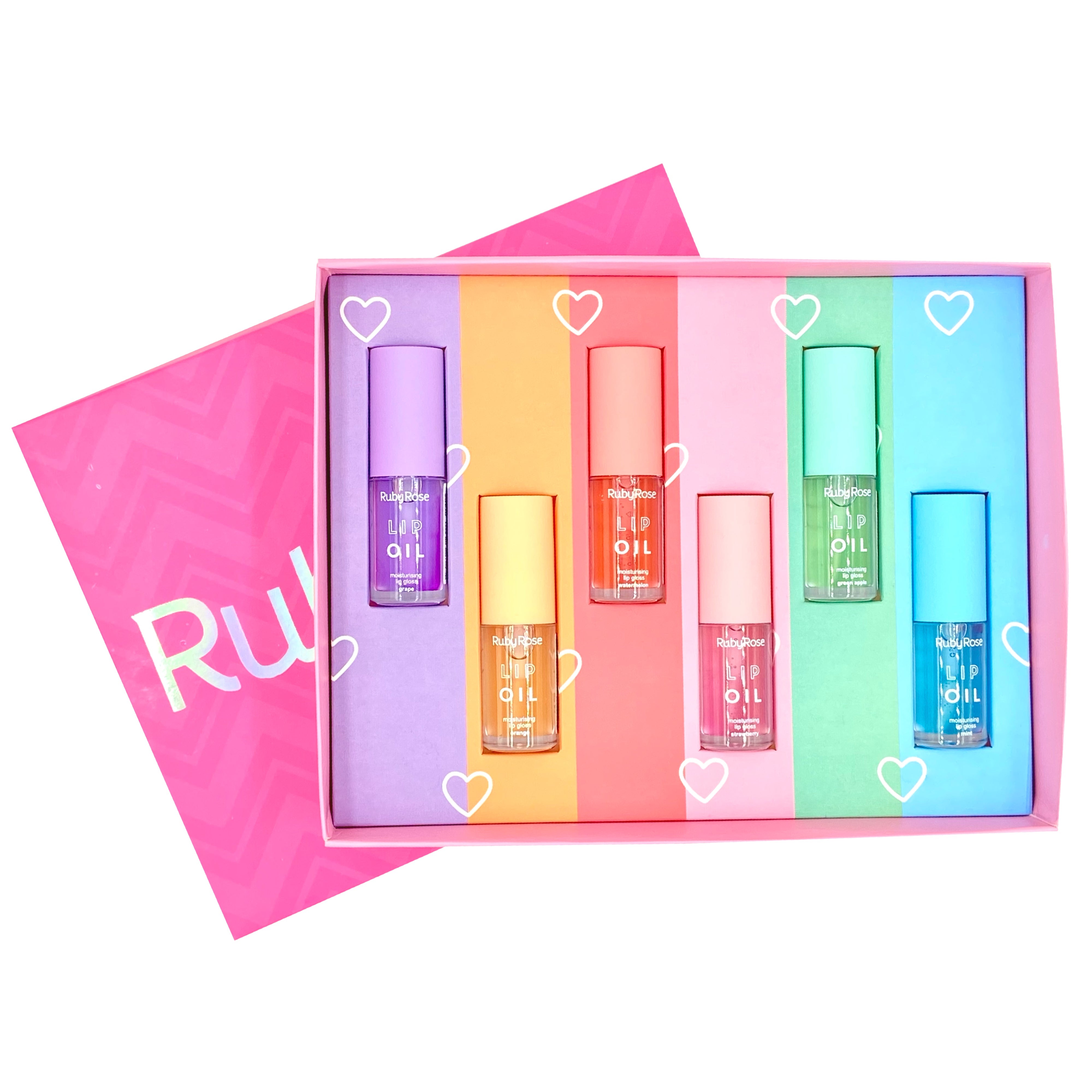 RUBY ROSE BOX LIP OIL x3.8mlc/u