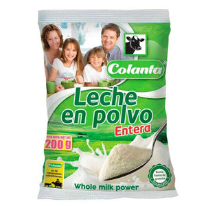 Kola Granulada Tarrito Rojo x 135gr y Leche en Polvo x 200gr Colanta e