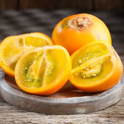 Naranjilla Orange fruit (11 pack) Lulo fruit fruta fresca Fresh Solanum  quitoense lulo Exotic fruit food